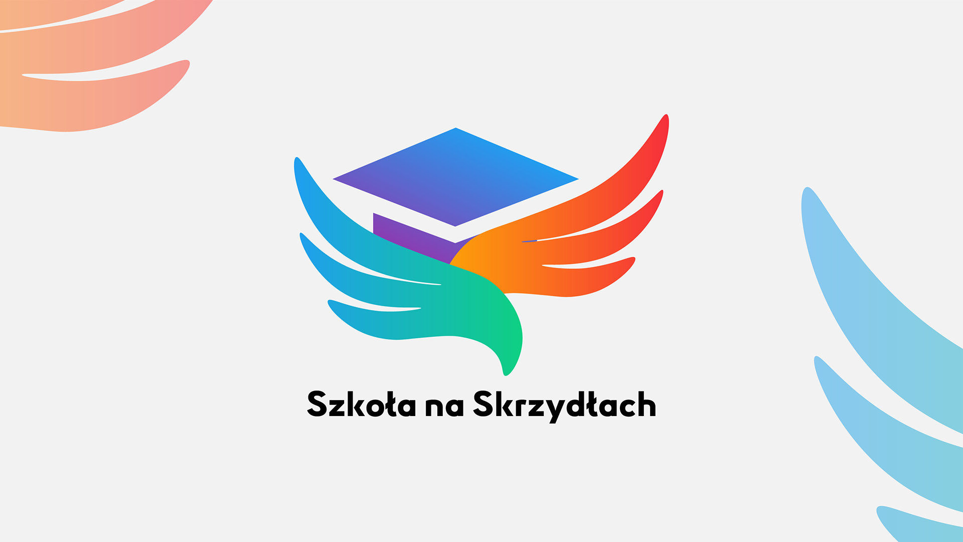 Prototyp logotypu dla szkoły językowej "Szkoła na Skrzydłach"
